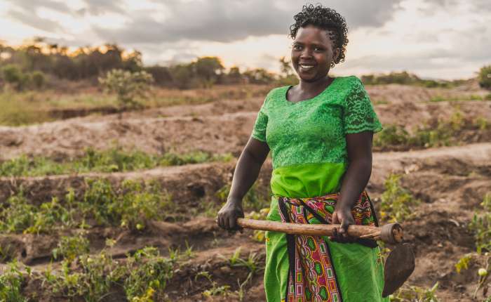 Kenyan farmer Faith Mulveli